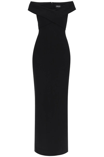 Solace london maxi dress ines with-0