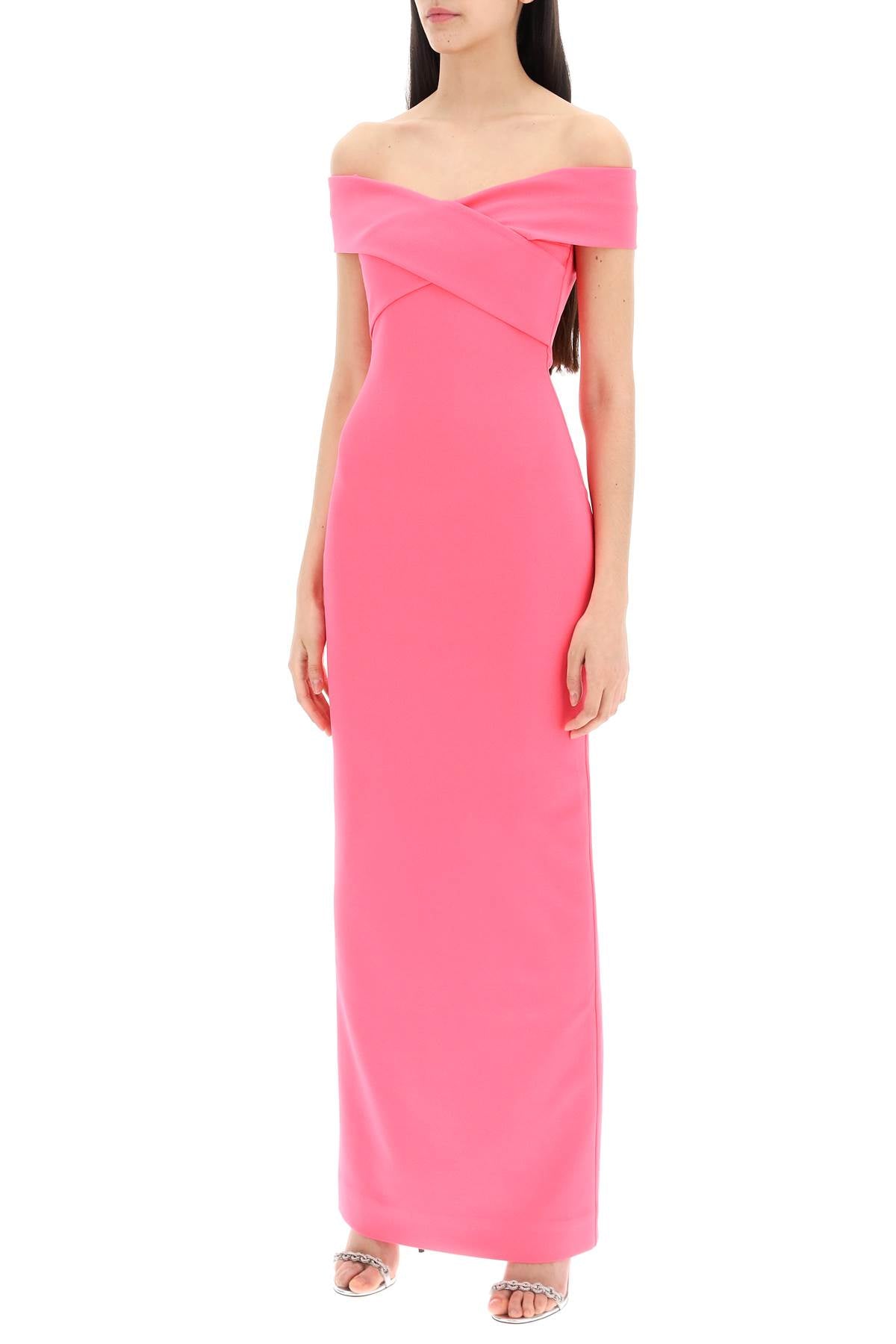 Solace london maxi dress ines with-3