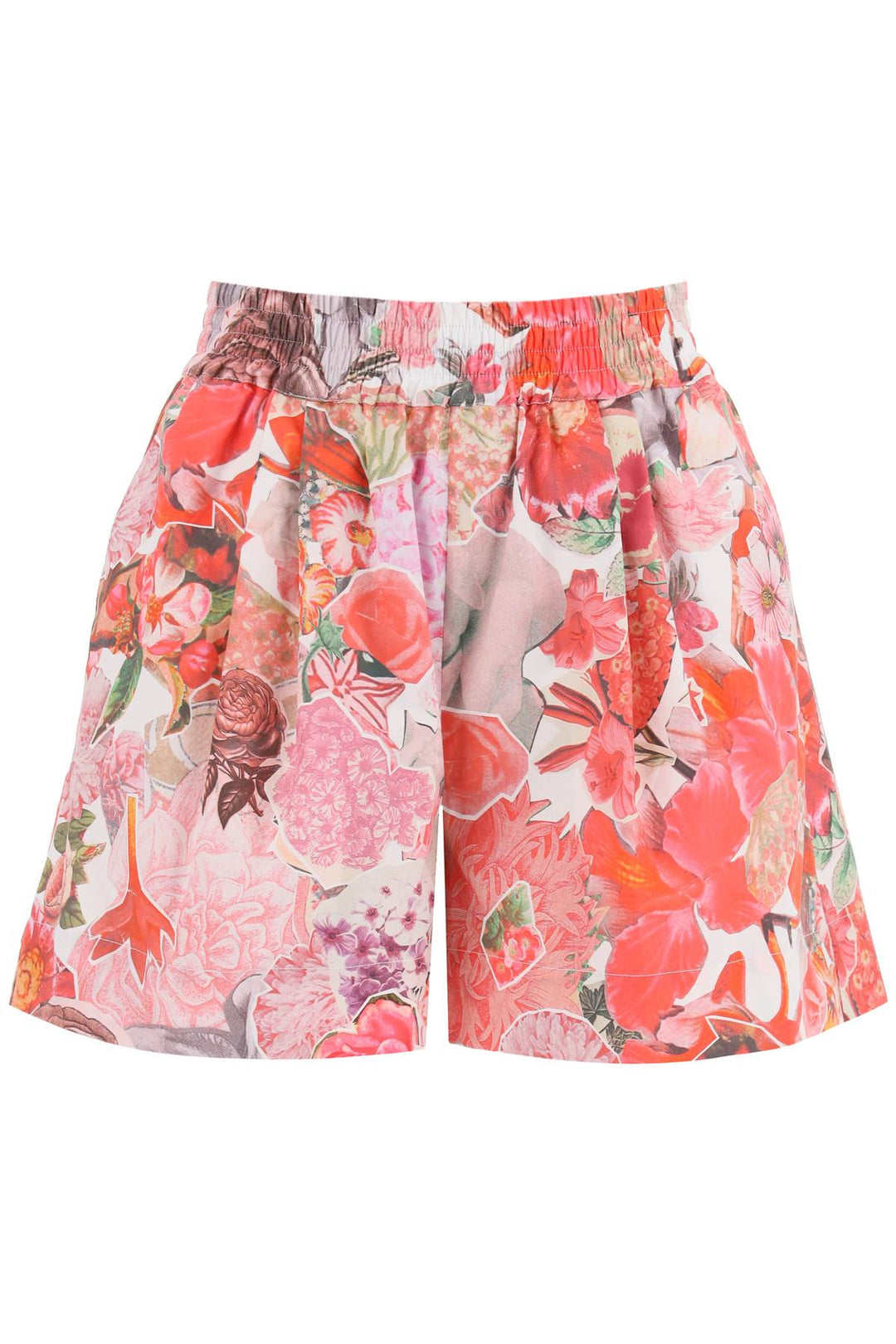 floral print shorts-0