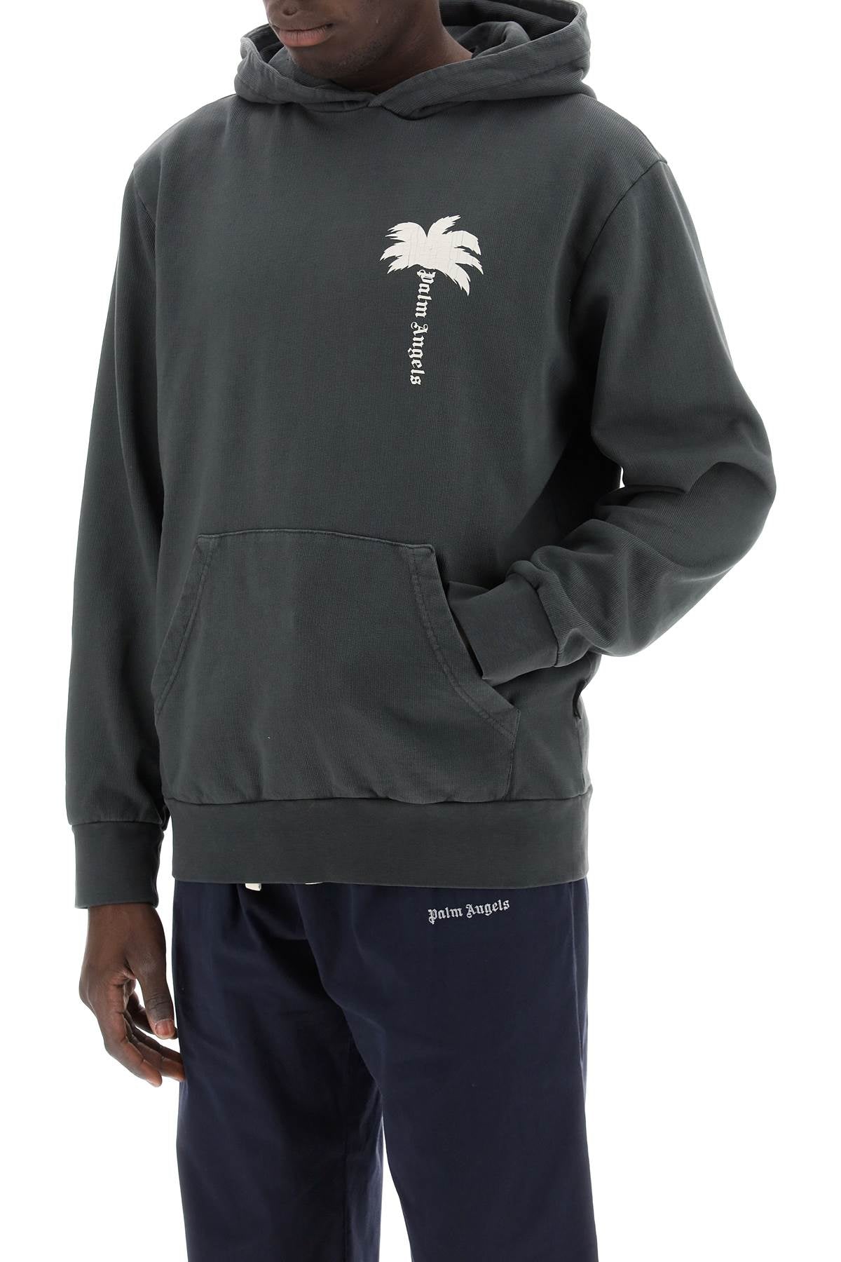 Palm angels the palm hooded sweatshirt with-3