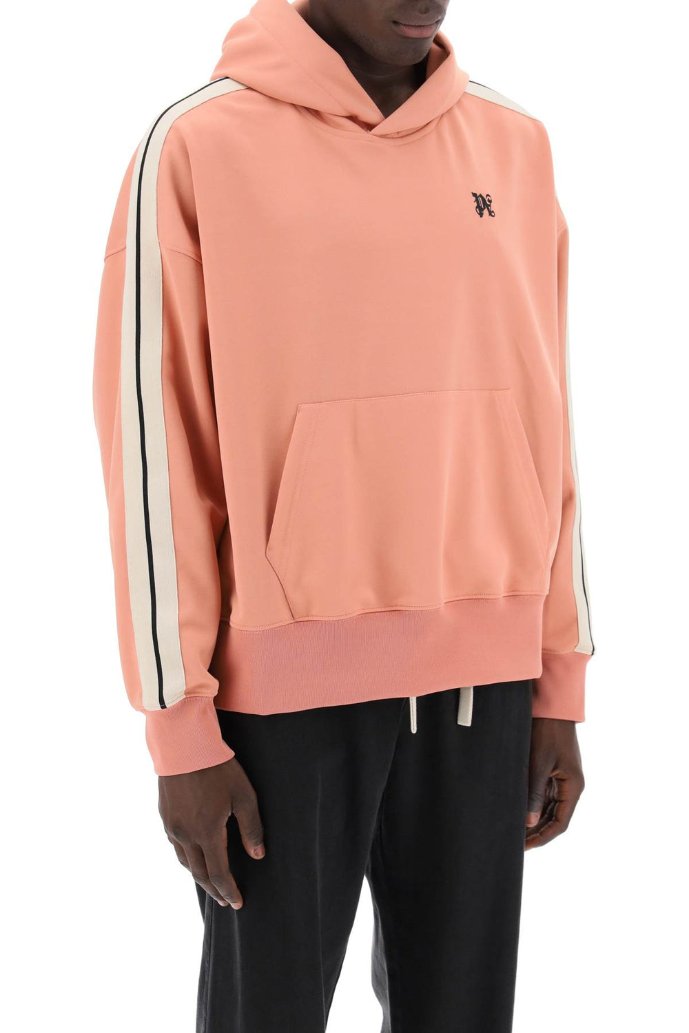 "track sweatshirt with contrasting bands-1