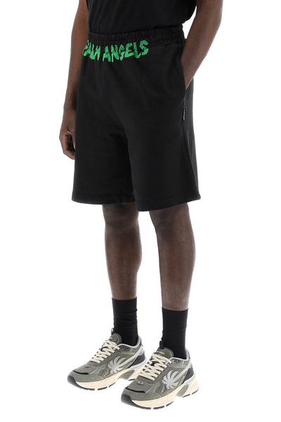 sporty bermuda shorts with logo-3