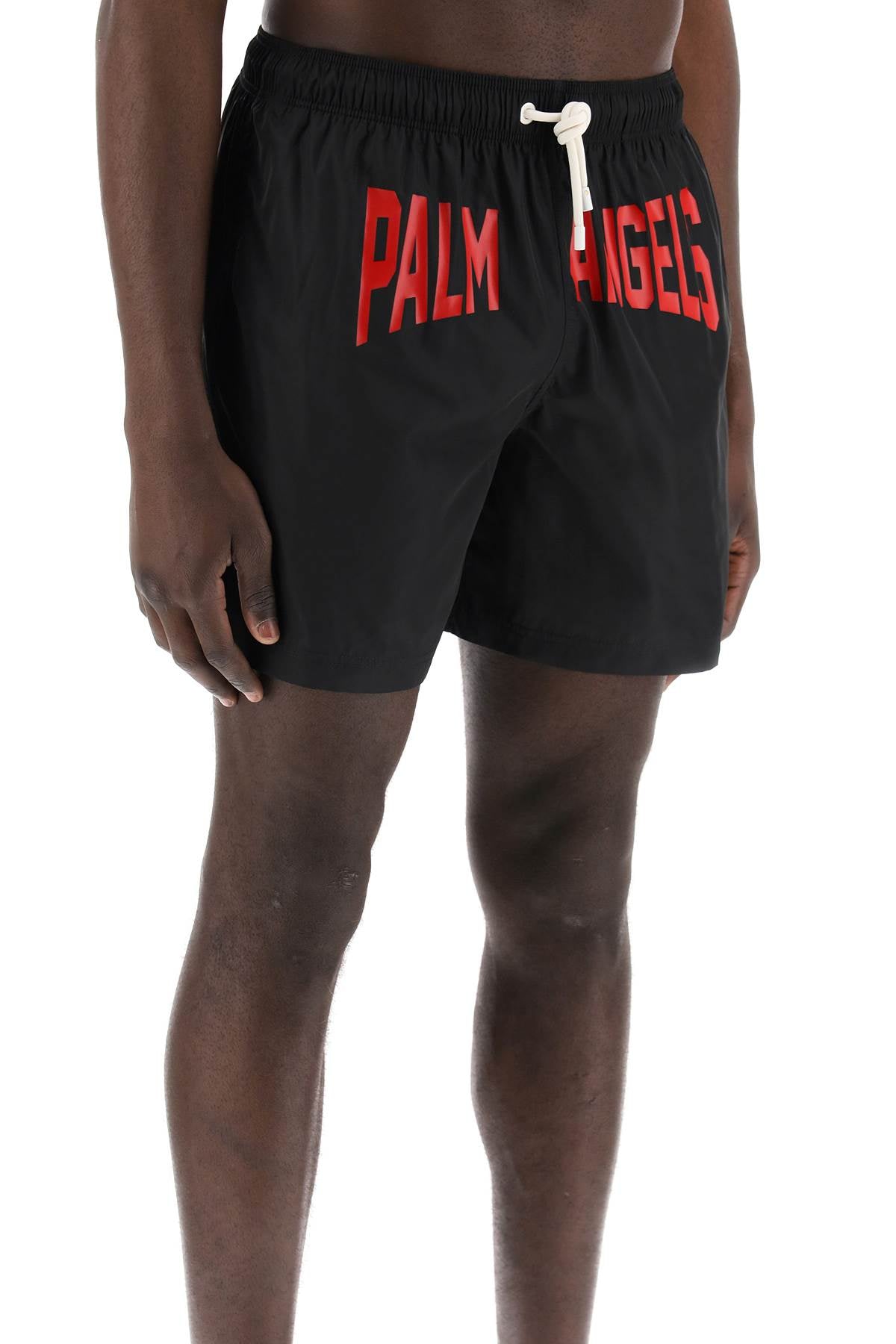 Palm angels "sea bermuda shorts with logo print-1