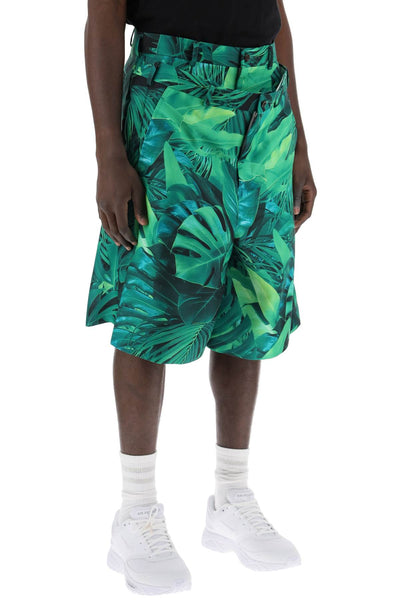 "jungle bermuda with double front layer-1