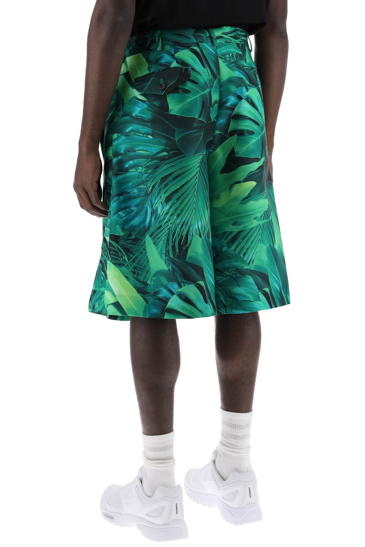 "jungle bermuda with double front layer-2