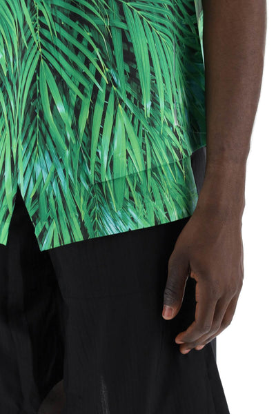 jungle print t-shirt with-3