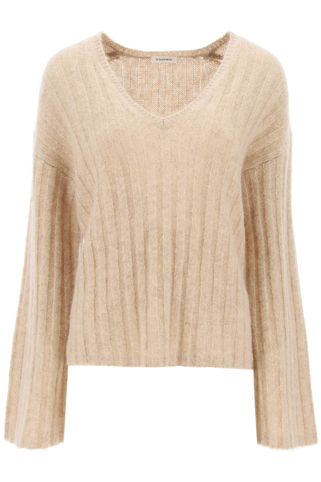 cimone sweater in flat-ribbed knit-0
