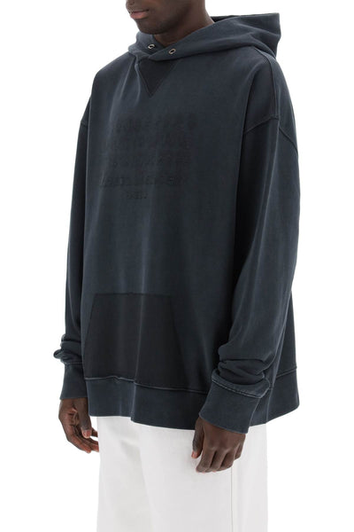 hoodie with reverse logo hooded-3
