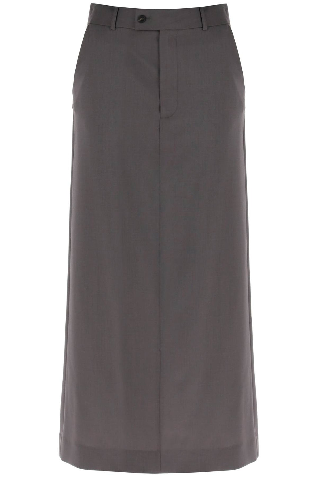 maxi skirt with tieable panel-0