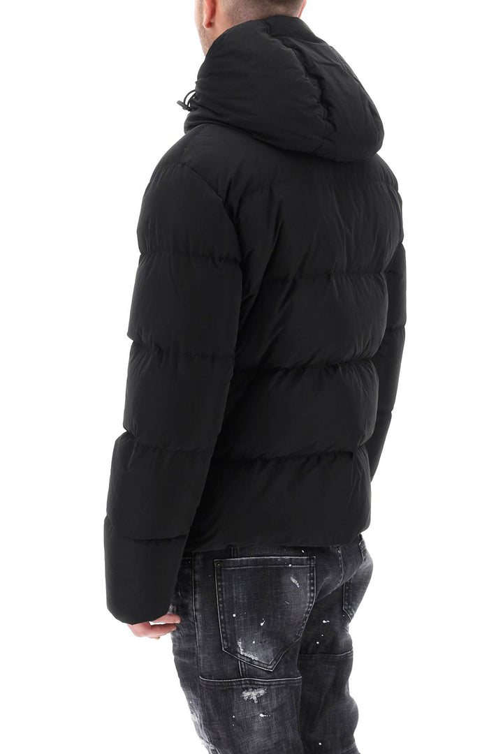 short hooded down jacket-2