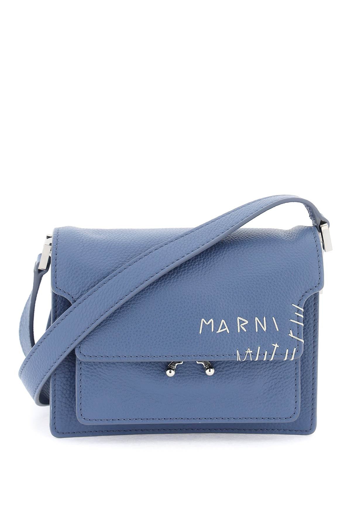 Marni mini soft trunk shoulder bag-0