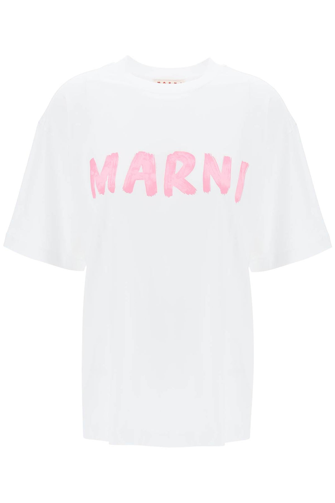 t-shirt with maxi logo print-0