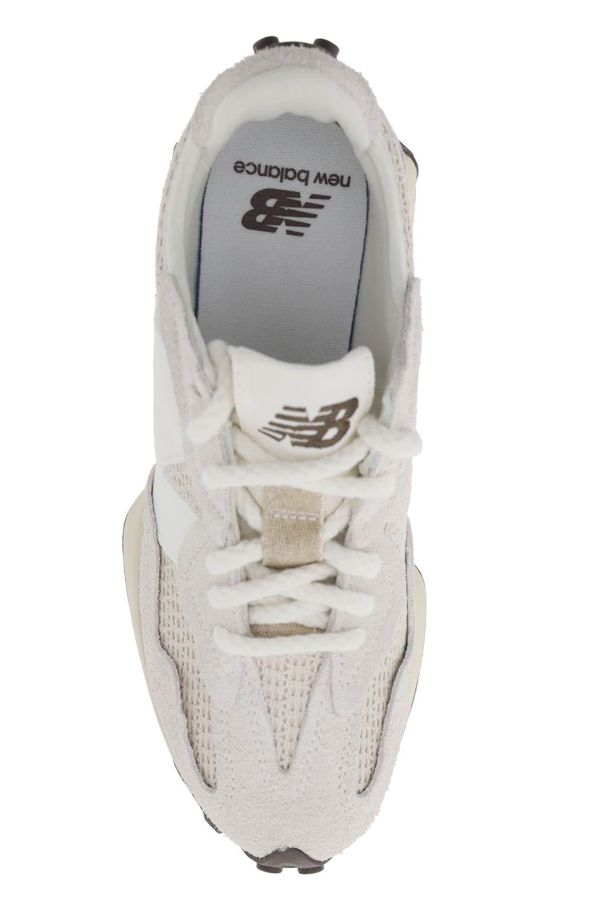 New balance suede and rope 327 sneakers in leather-1