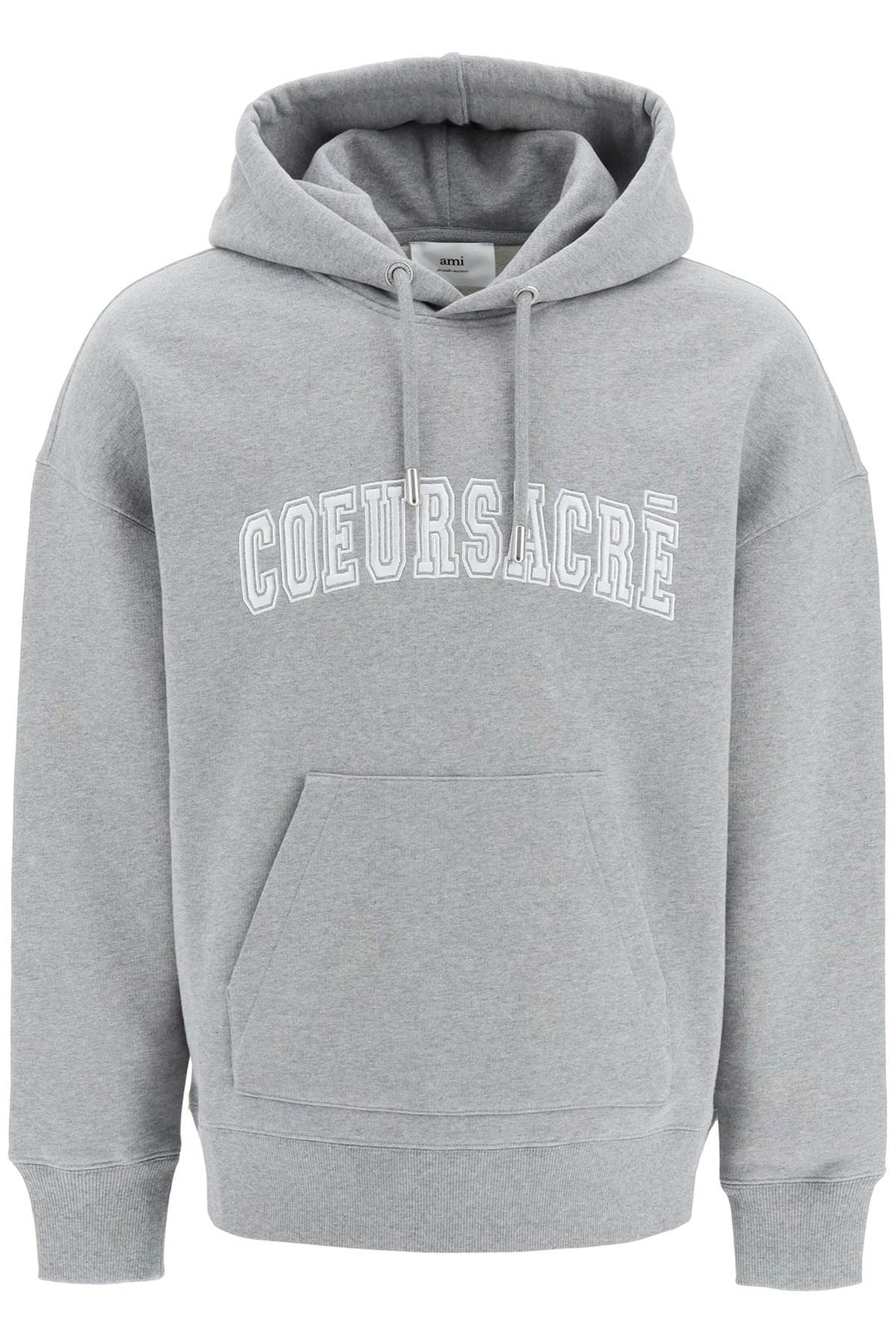 hoodie with lettering embroidery-0