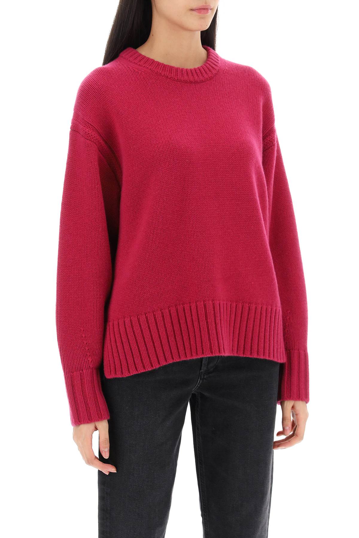 crew-neck sweater in cashmere-1