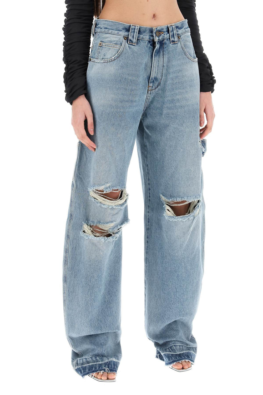 audrey cargo jeans with rips-1