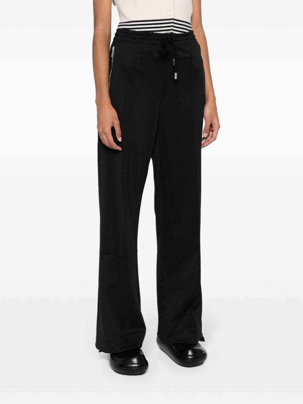 bootcut track pants-7