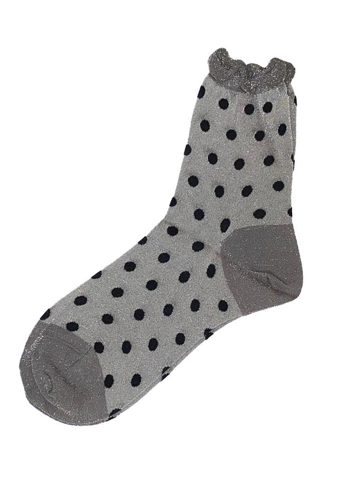 ANTIPAST glitter pois socks-0