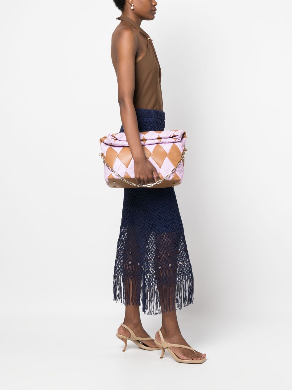 RECO Rombo Duquesa quilted shoulder bag-2