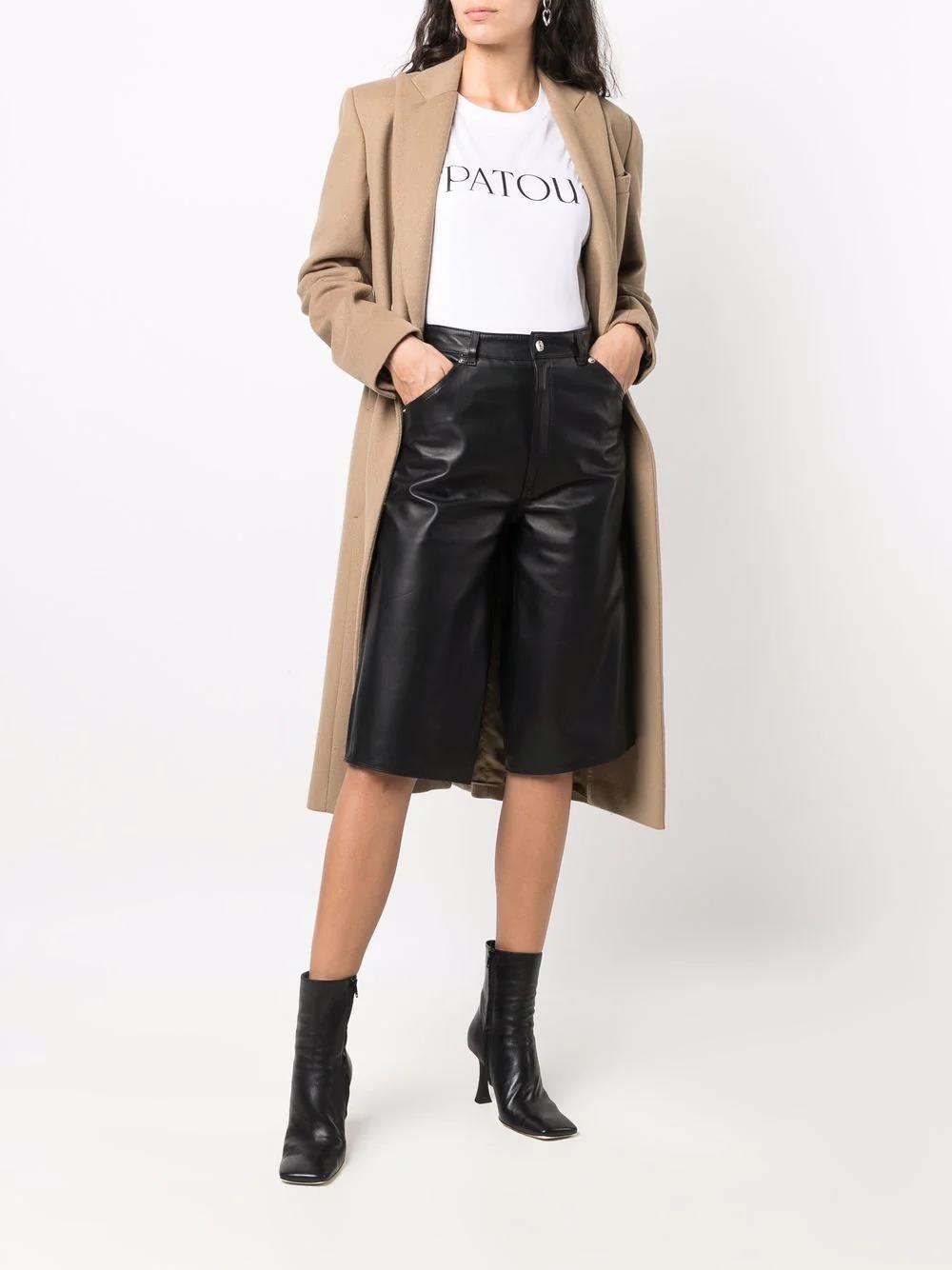 PATOU logo-print organic cotton T-shirt-8