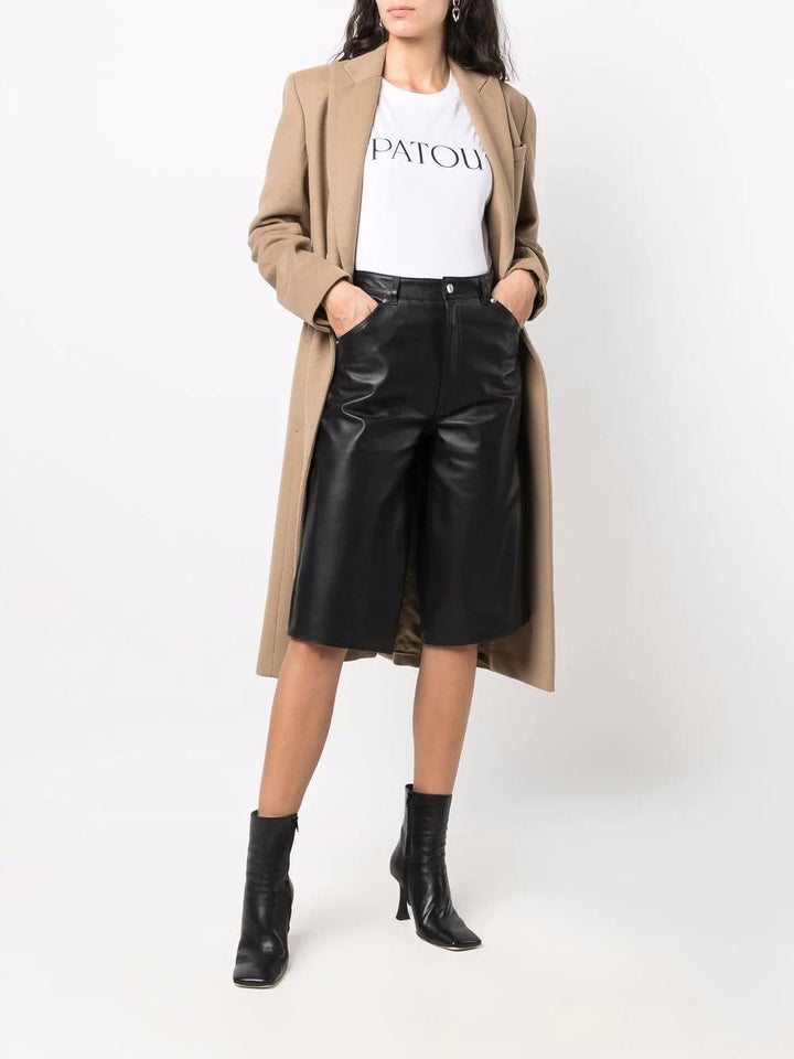 PATOU logo-print organic cotton T-shirt-8