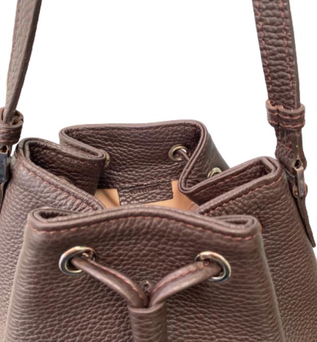 LA ROSE BORSA SACCHETTO GRANDE BLU REALE-14