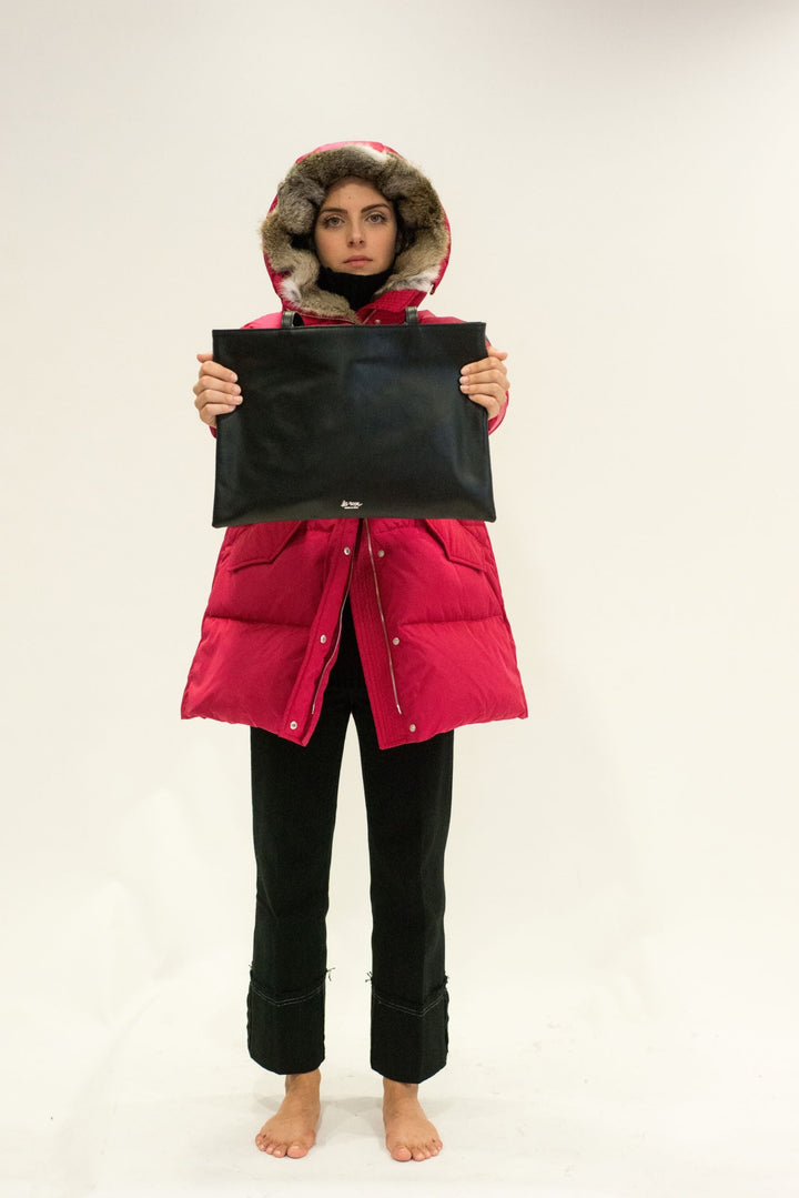 LA ROSE tote bag azzurro-5