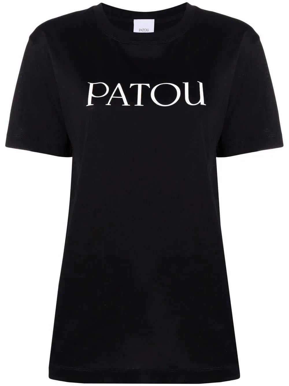 PATOU logo-print organic cotton T-shirt-1