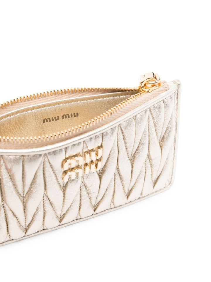 matelassé leather wallet-17