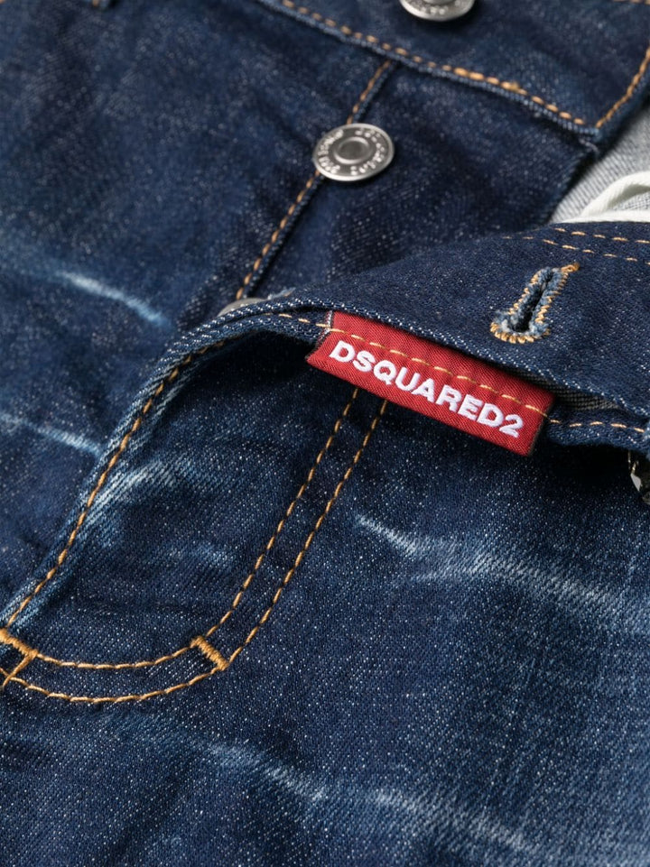 DSQUARED2 Crystal Flies high-rise jeans-6