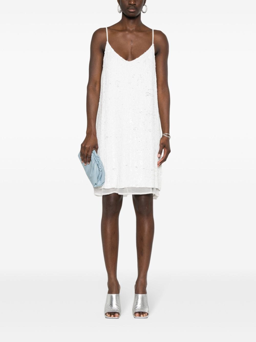 Gabriel sequinned mini dress-5