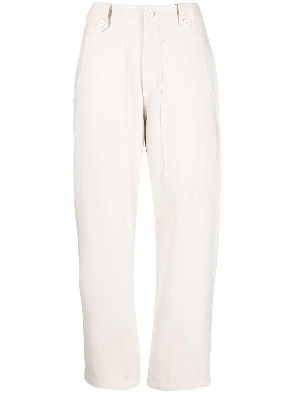 CITIZENS of HUMANITY Louise cotton trousers-0