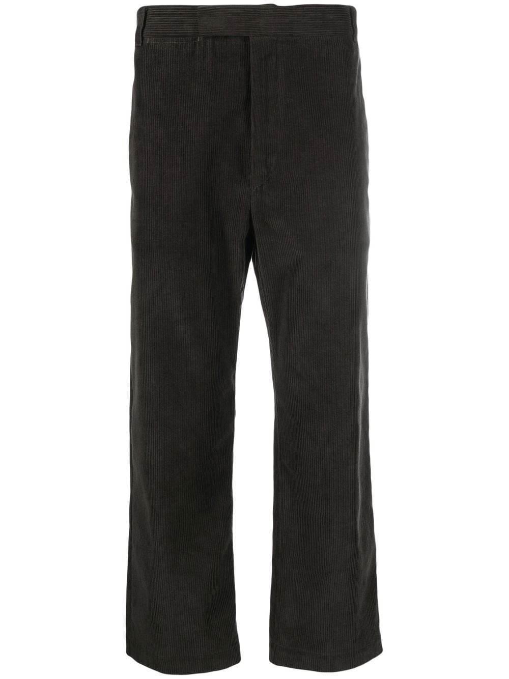 THOM BROWNE UNCONSTRUCTED STRAIGHT LEG SINGLE WELT POCKET TROUSER IN CORDUROY-0