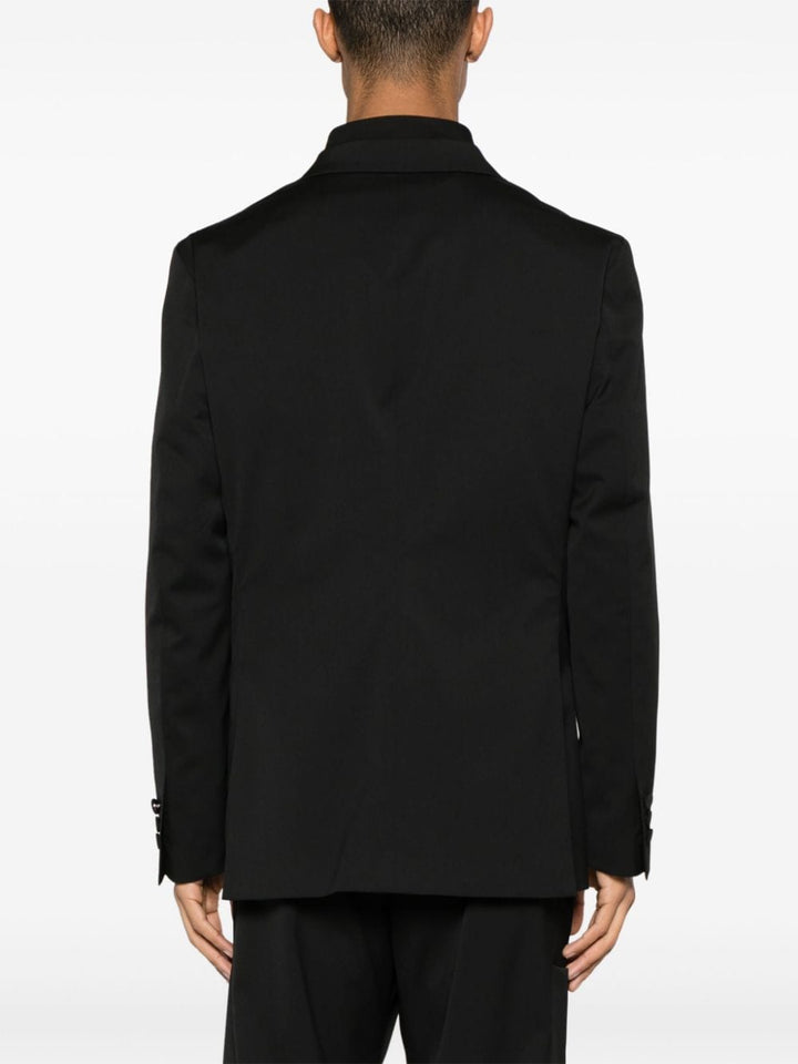 single-breasted twill blazer-2