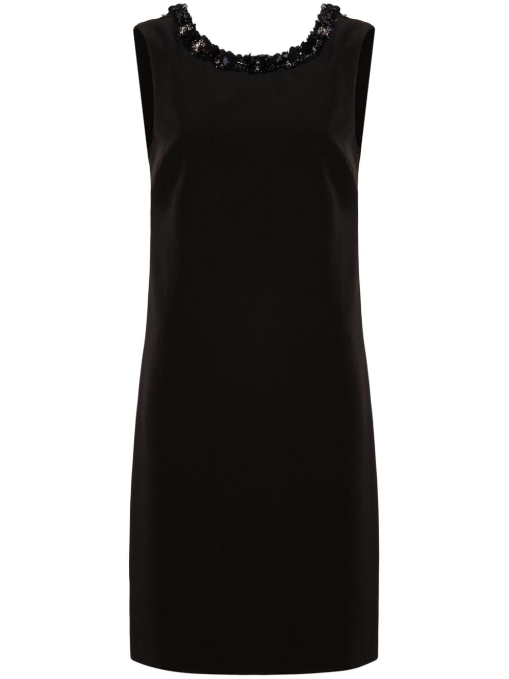 sequin-embellished column dress-1