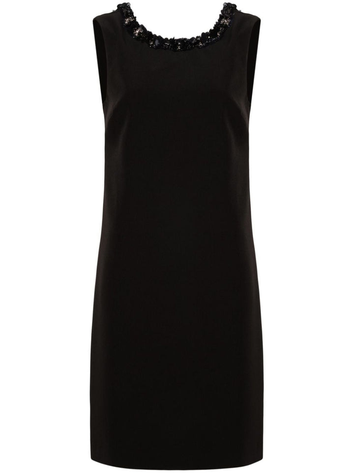 sequin-embellished column dress-1