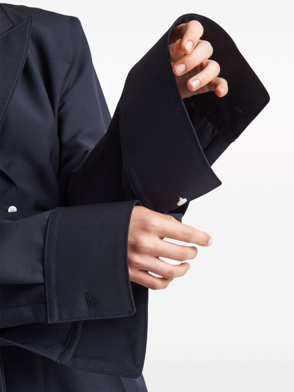 single-breasted mohair shirt jacket-3