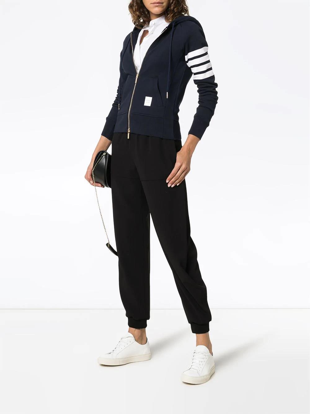 4-Bar stripe hoodie-3