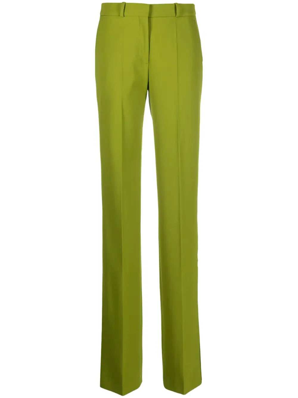 DEL CORE pressed-crease straight-leg trousers-0