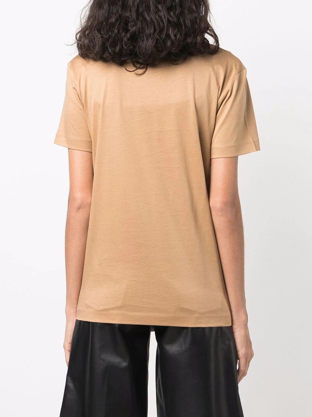 PATOU logo-print organic cotton T-shirt-21