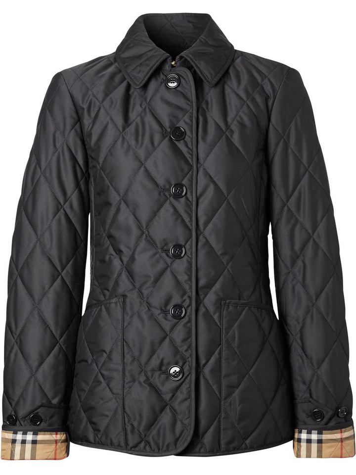 Diamond Quilted Thermoregulated jacket-0