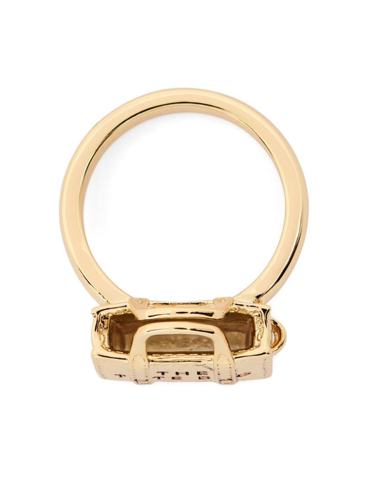 The Mini Icon Bag sculpted ring-5