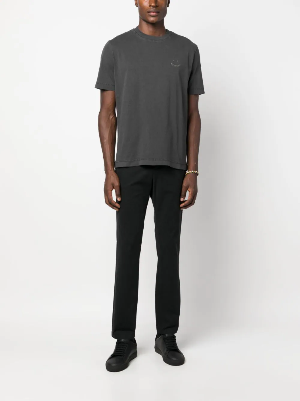 zebra-patch chino trousers-1