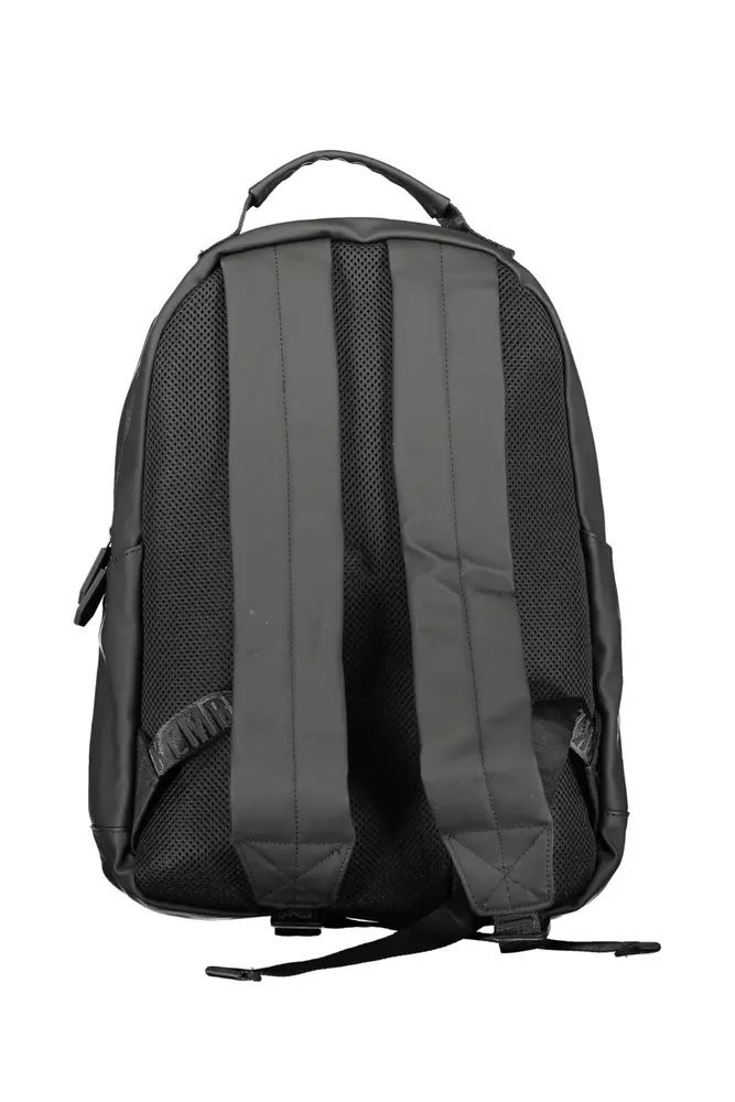 Bikkembergs Black Polyethylene Backpack