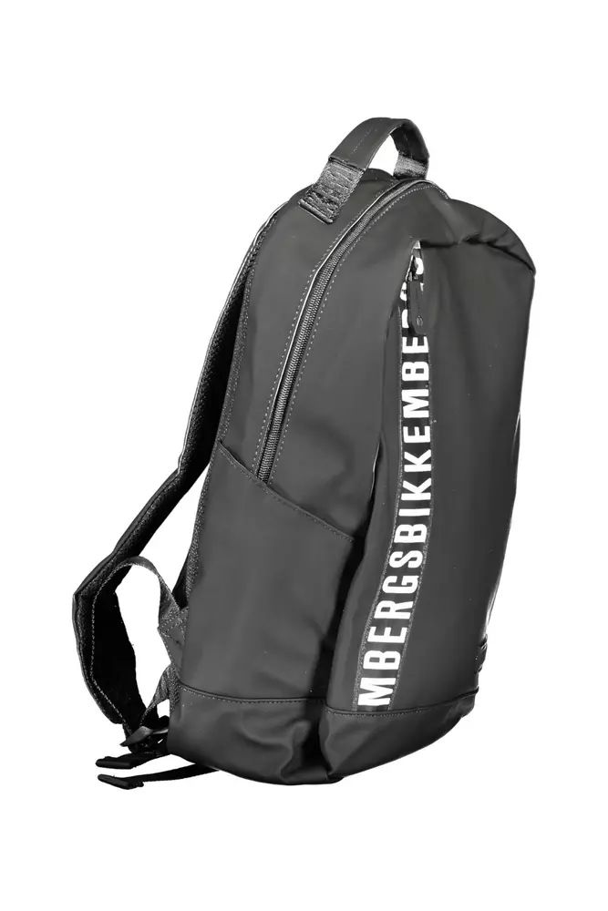 Bikkembergs Black Polyethylene Backpack