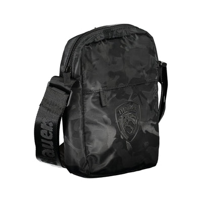 Blauer Sleek Black Shoulder Strap Bag with Pockets