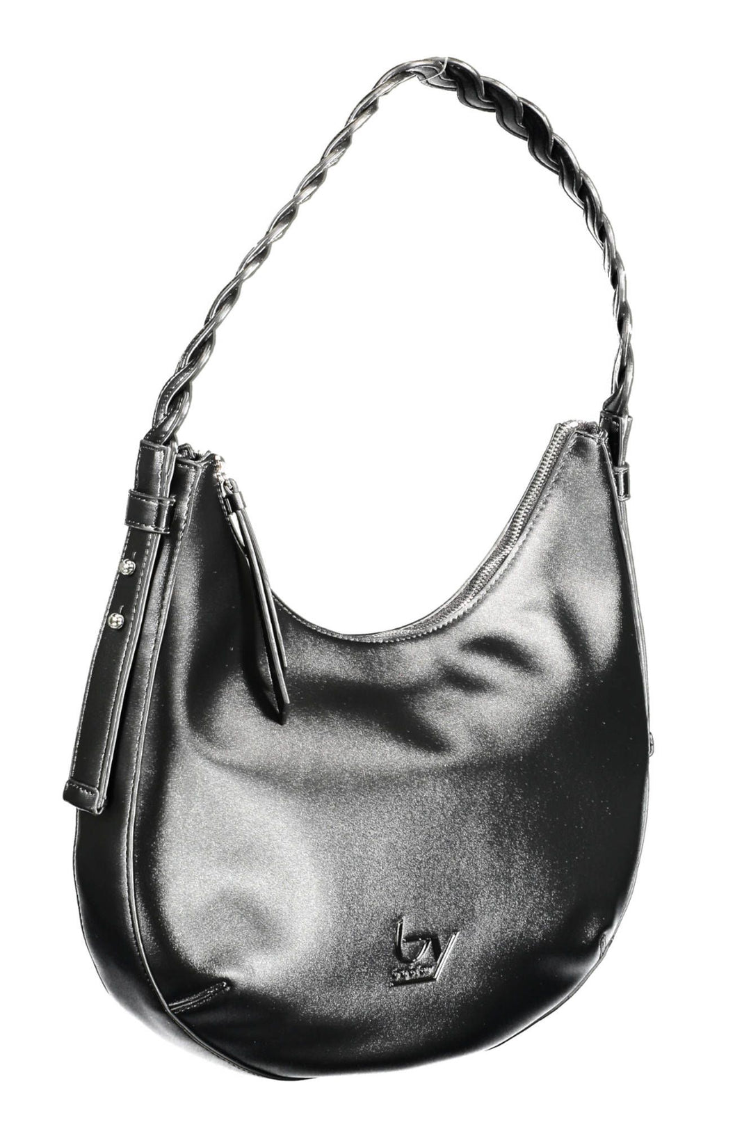 Byblos Chic Contrasting Detail Black Shoulder Bag