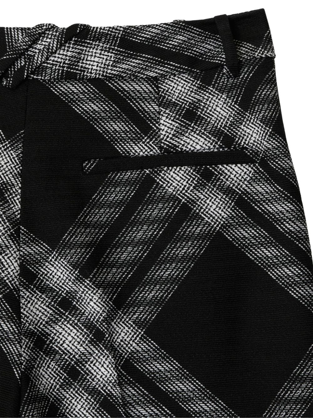 Vintage Check wool trousers-2