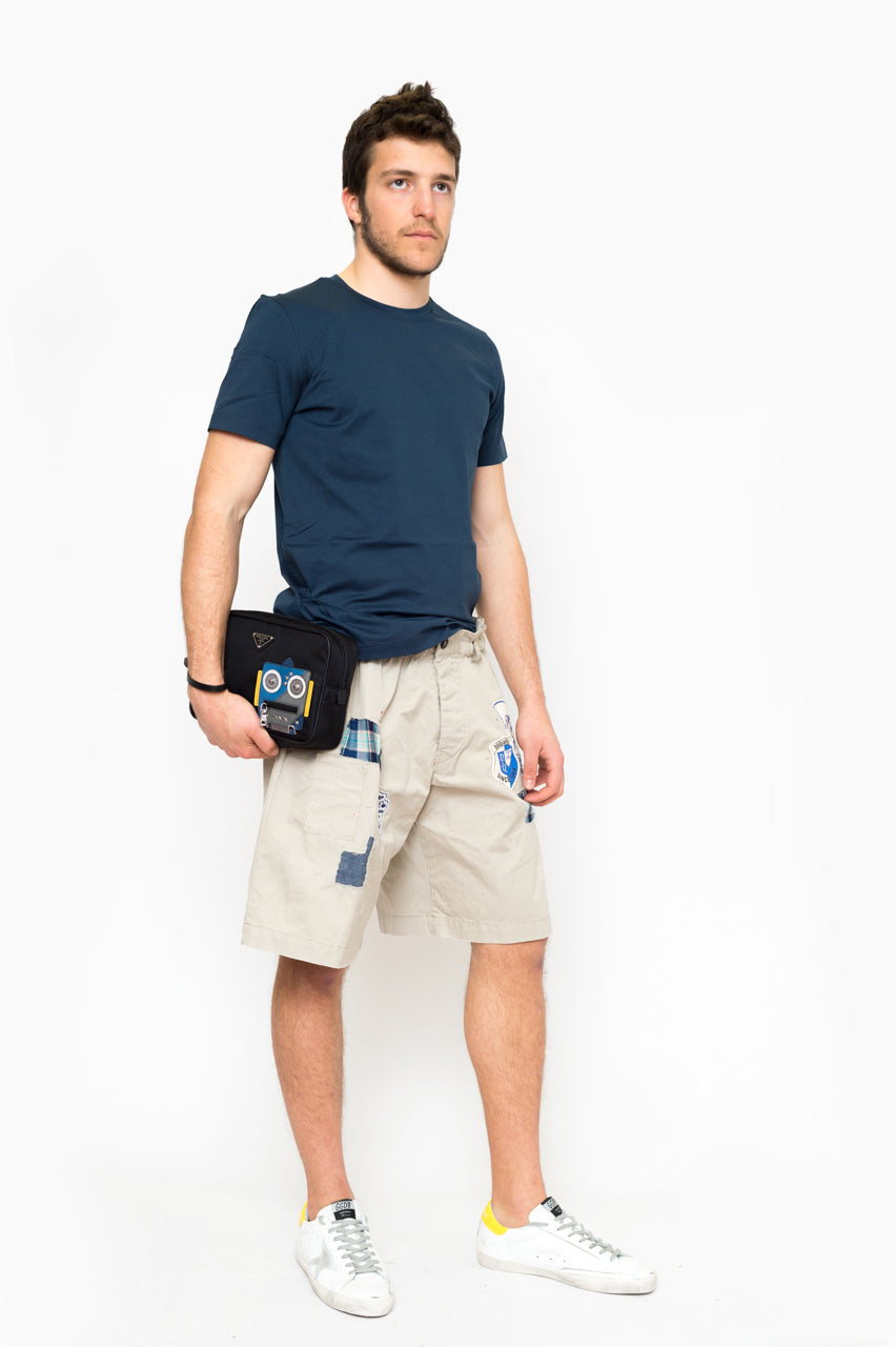 PRADA classic fitted t-shirt white-7