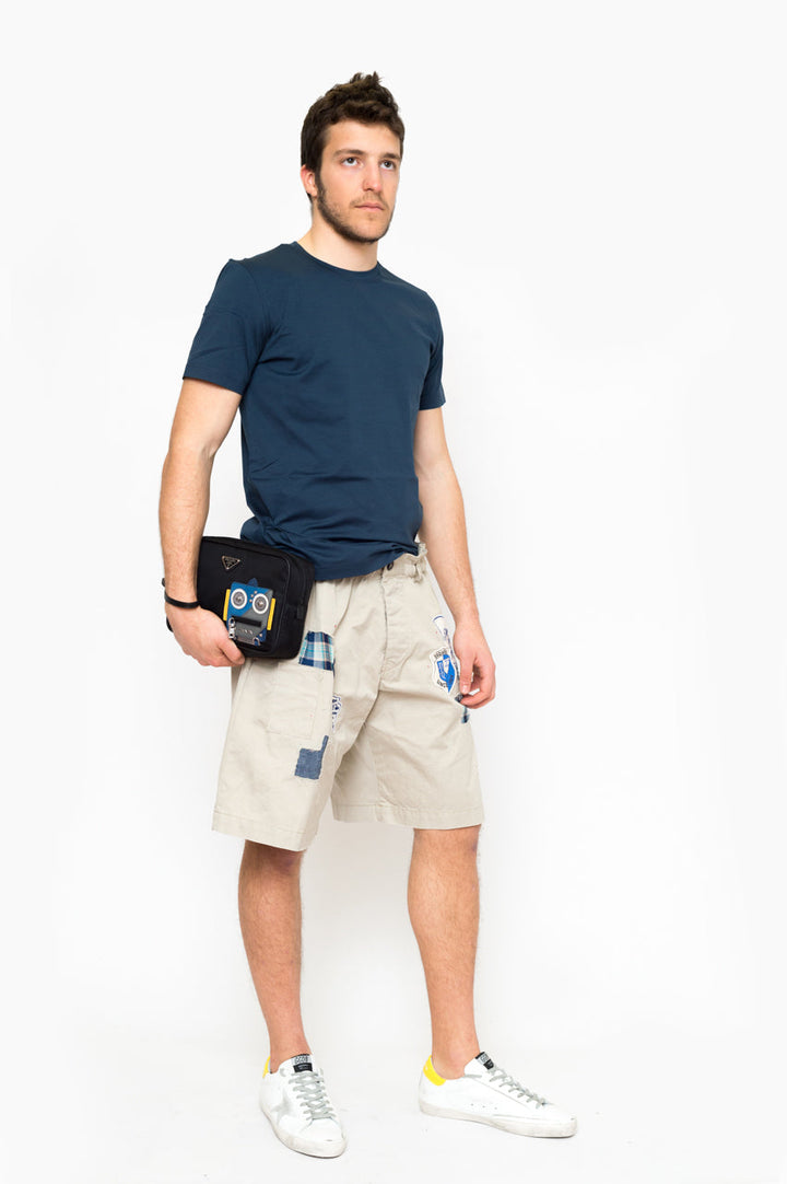 PRADA classic fitted t-shirt white-7